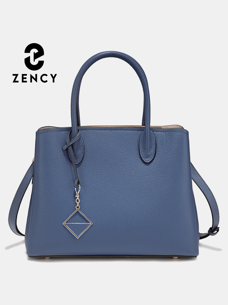 Bucket Bag Suede - Женская сумка-сэтчел Zency из натуральной кожи,