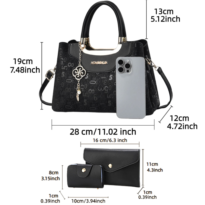 Набор из 3-х модных женских су – обзор и цена Luxury Bags For Women