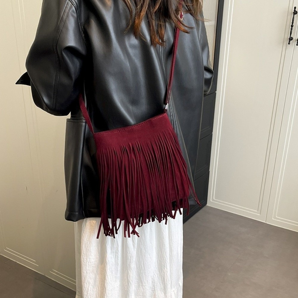 Винтажная замшевая сумка через – обзор и цена Bucket Bag Suede