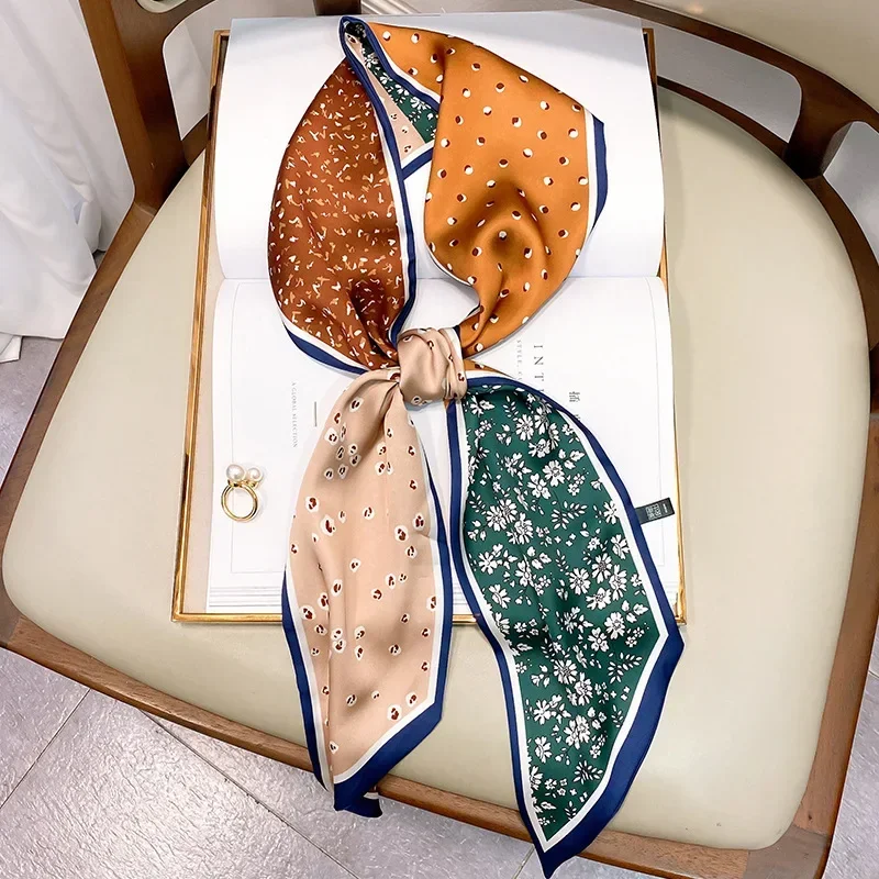 Дизайнерский узкий шарф с прин – обзор и цена Luxury Bags Made