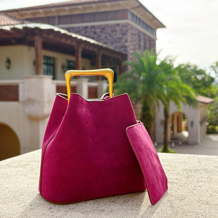Женская сумка-ведро из натурал – обзор и цена Bucket Bag Suede