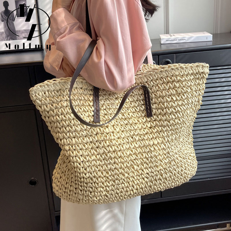 Плетеные сумки-тоут из соломы, – обзор и цена Luxury Bags Made