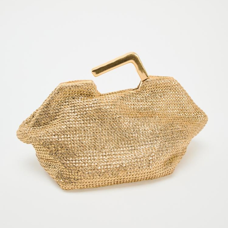 ЗОЛОТОЙ СУМКА С МЕТАЛЛИЧЕСКОЙ  – обзор и цена Luxury Bags Gold