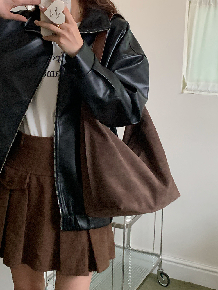Замшевая сумка через плечо для – обзор и цена Bucket Bag Suede